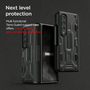 VRS รุ่น Terra Guard Active - เคส Galaxy Z Fold 4 - สี Matte Black