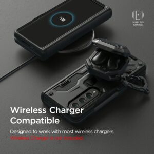 VRS รุ่น Terra Guard Active - เคส Galaxy Z Fold 4 - สี Matte Black