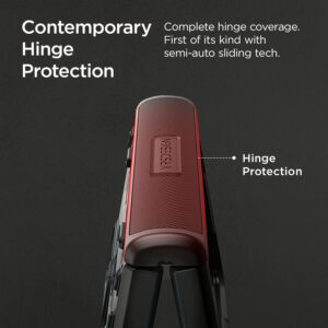 VRS รุ่น Terra Guard Active - เคส Galaxy Z Fold 4 - สี Matte Black