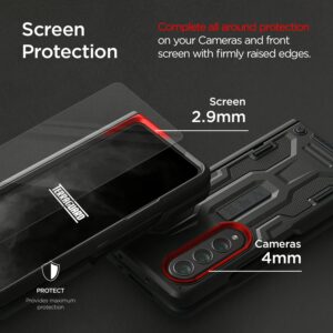 VRS รุ่น Terra Guard Active - เคส Galaxy Z Fold 4 - สี Matte Black