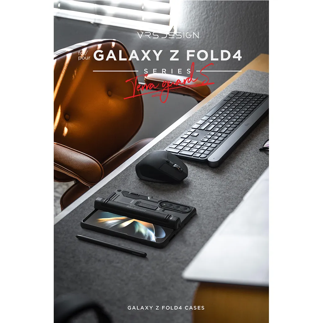 เคส VRS รุ่น Terra Guard Active S - Galaxy Z Fold 4 - สี Matte Black