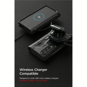 VRS รุ่น Terra Guard Active S - เคส Galaxy Z Fold 4 - สี Matte Black 20 VRS รุ่น Terra Guard Active S - เคส Galaxy Z Fold 4 - สี Matte Black