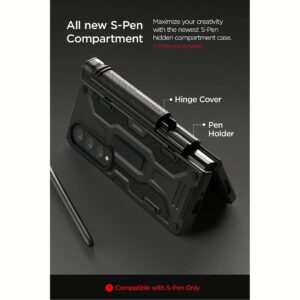 VRS รุ่น Terra Guard Active S - เคส Galaxy Z Fold 4 - สี Matte Black 21 VRS รุ่น Terra Guard Active S - เคส Galaxy Z Fold 4 - สี Matte Black