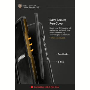 VRS รุ่น Terra Guard Active Pro - เคส Galaxy Z Fold 4 - สี Matte Black