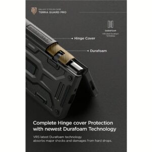 VRS รุ่น Terra Guard Active Pro - เคส Galaxy Z Fold 4 - สี Matte Black