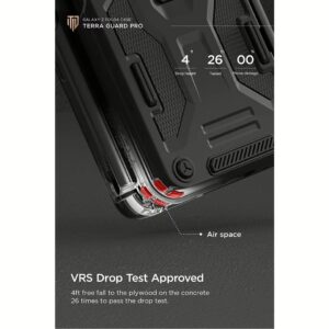 VRS รุ่น Terra Guard Active Pro - เคส Galaxy Z Fold 4 - สี Matte Black