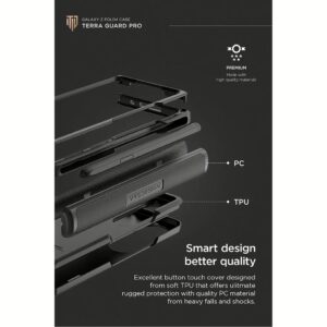 VRS รุ่น Terra Guard Active Pro - เคส Galaxy Z Fold 4 - สี Matte Black