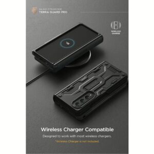 VRS รุ่น Terra Guard Active Pro - เคส Galaxy Z Fold 4 - สี Matte Black