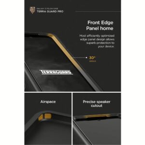 VRS รุ่น Terra Guard Active Pro - เคส Galaxy Z Fold 4 - สี Matte Black