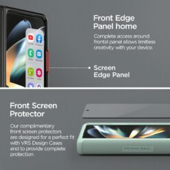 VRS รุ่น Terra Guard Modern - เคส Galaxy Z Fold 4 - สี Mint