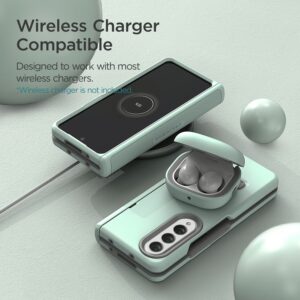 VRS รุ่น Terra Guard Modern - เคส Galaxy Z Fold 4 - สี Mint