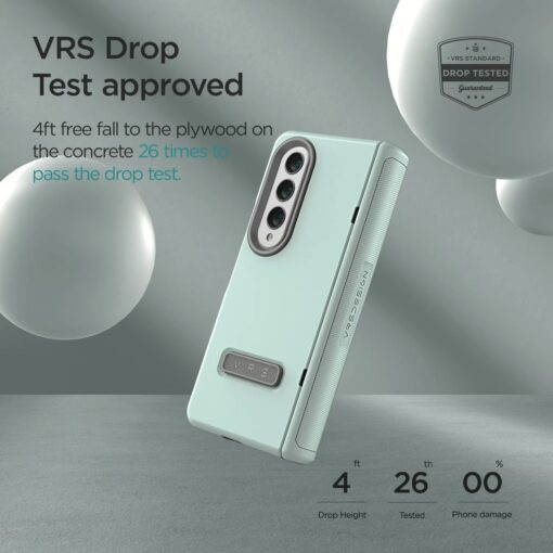VRS รุ่น Terra Guard Modern - เคส Galaxy Z Fold 4 - สี Mint - Image 7