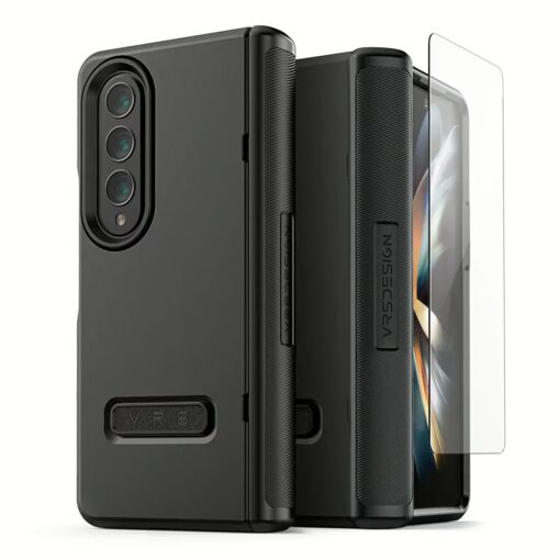 VRS รุ่น Terra Guard Modern - เคส Galaxy Z Fold 4 - สี Matte Black