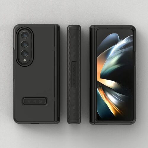 VRS รุ่น Terra Guard Modern - เคส Galaxy Z Fold 4 - สี Matte Black - Image 4