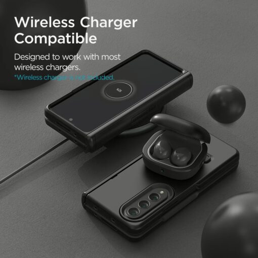 VRS รุ่น Terra Guard Modern - เคส Galaxy Z Fold 4 - สี Matte Black - Image 5
