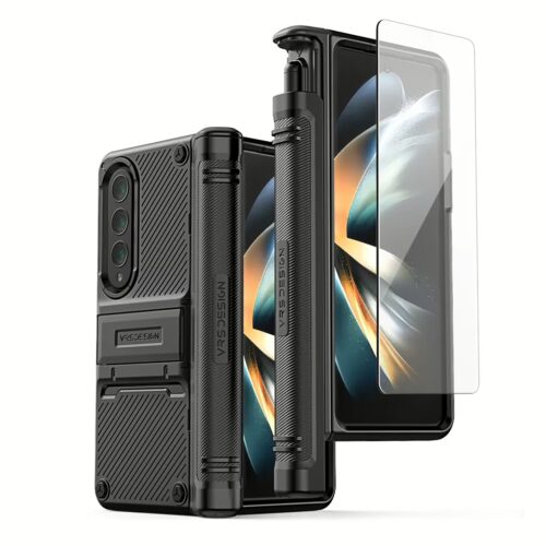 VRS รุ่น Quick Stand Active S - เคส Galaxy Z Fold 4 - สี Matte Black
