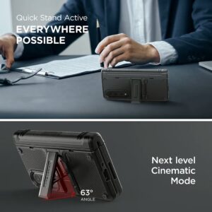 VRS รุ่น Quick Stand Active S - เคส Galaxy Z Fold 4 - สี Matte Black