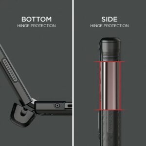 VRS รุ่น Quick Stand Active S - เคส Galaxy Z Fold 4 - สี Matte Black