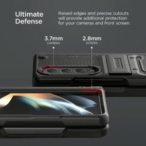 VRS รุ่น Quick Stand Active S - เคส Galaxy Z Fold 4 - สี Matte Black