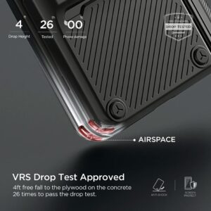 VRS รุ่น Quick Stand Active S - เคส Galaxy Z Fold 4 - สี Matte Black