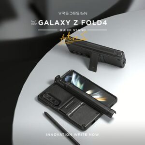 VRS รุ่น Quick Stand Active S - เคส Galaxy Z Fold 4 - สี Matte Black