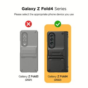 VRS รุ่น Quick Stand Active S - เคส Galaxy Z Fold 4 - สี Matte Black