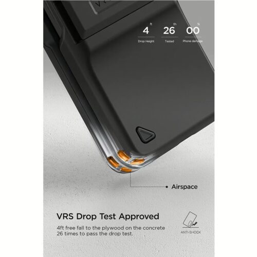 VRS รุ่น Quick Stand Modern - เคส Galaxy Z Fold 4 - สี Matte Black - Image 8