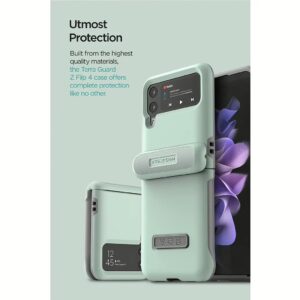 VRS รุ่น Terra Guard Modern - เคส Galaxy Z Flip 4 - สี Mint