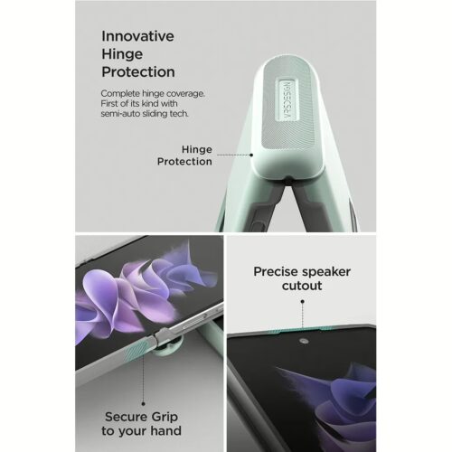VRS รุ่น Terra Guard Modern - เคส Galaxy Z Flip 4 - สี Mint - Image 10