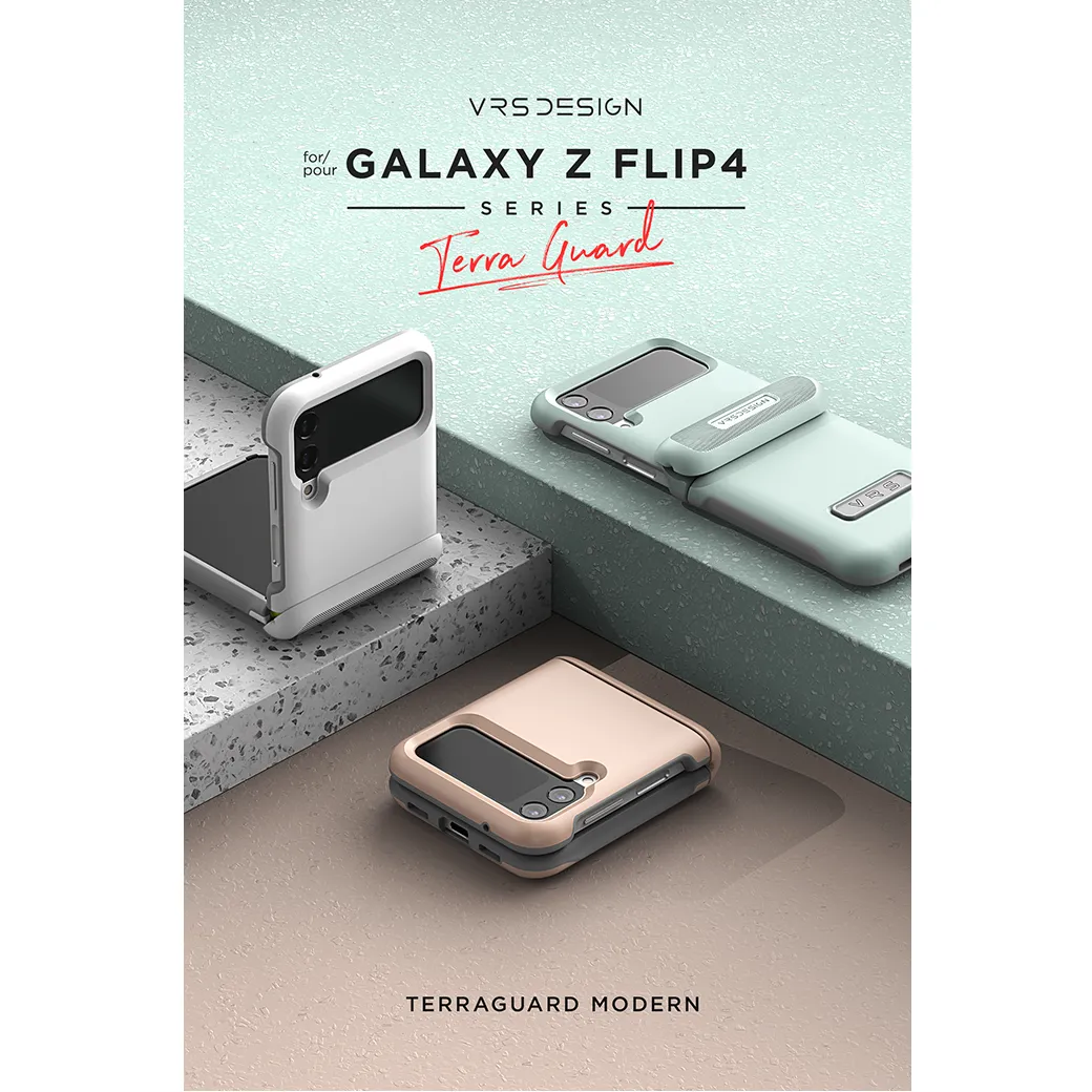 เคส VRS รุ่น Terra Guard Modern - Galaxy Z Flip 4 - สี Mint