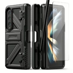 VRS รุ่น Terra Guard Ultimate S - เคส Galaxy Z Fold 4 - สี Matte Black