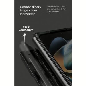 VRS รุ่น Terra Guard Ultimate S - เคส Galaxy Z Fold 4 - สี Matte Black