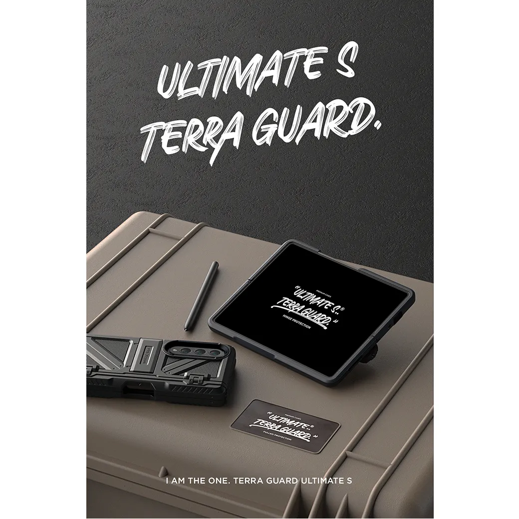 เคส VRS รุ่น Terra Guard Ultimate S - Galaxy Z Fold 4 - สี Matte Black