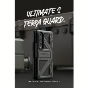 VRS รุ่น Terra Guard Ultimate S - เคส Galaxy Z Fold 4 - สี Matte Black