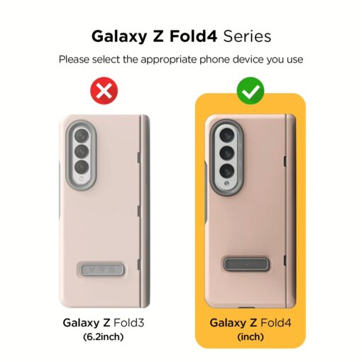 VRS รุ่น Terra Guard Modern - เคส Galaxy Z Fold 4 - สี Pink Sand - Image 16