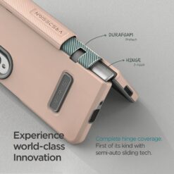 VRS รุ่น Terra Guard Modern - เคส Galaxy Z Fold 4 - สี Pink Sand