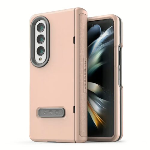 VRS รุ่น Terra Guard Modern - เคส Galaxy Z Fold 4 - สี Pink Sand - Image 2