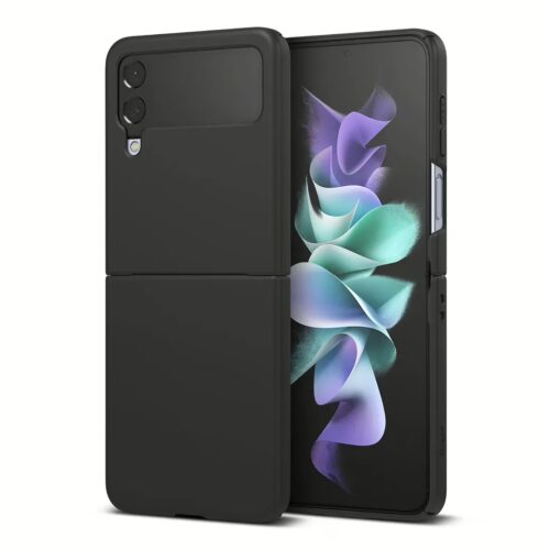 Ringke รุ่น Slim - เคส Galaxy Z Flip 4 - สีดำ