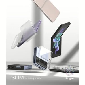Ringke รุ่น Slim - เคส Galaxy Z Flip 4 - สีดำ