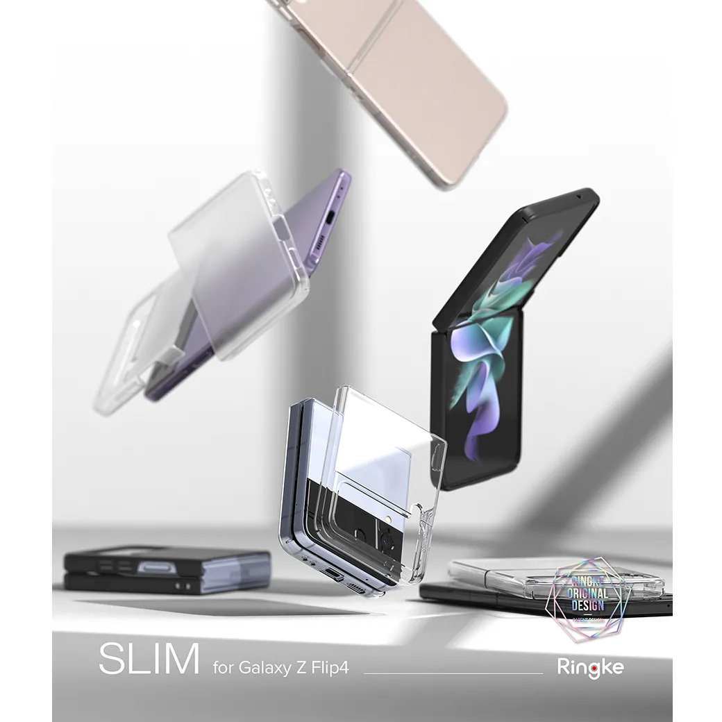 เคส Ringke รุ่น Slim - Galaxy Z Flip 4 - สีดำ