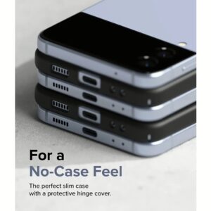Ringke รุ่น Slim - เคส Galaxy Z Flip 4 - สีดำ