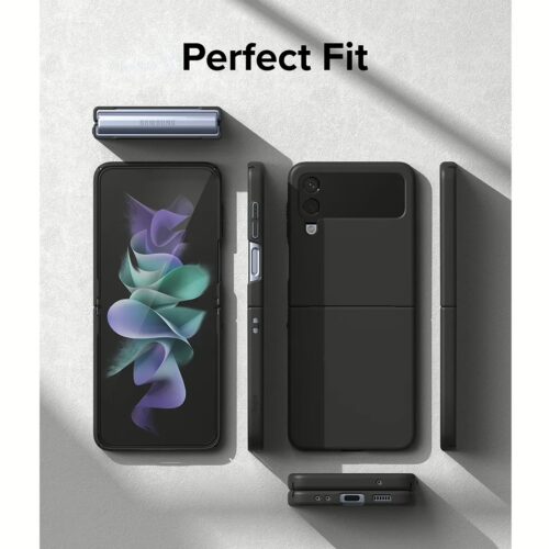 Ringke รุ่น Slim - เคส Galaxy Z Flip 4 - สีดำ - Image 10