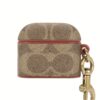 Coach รุ่น Leather - เคส Airpods 3 - ลาย Signature C Khaki