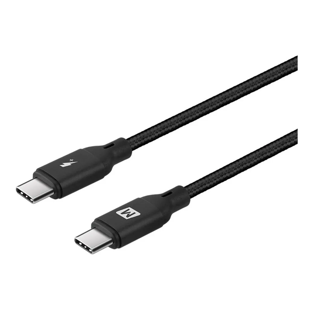 สายชาร์จ Momax รุ่น Go Link USB-C to USB-C PD 100W สายยาว 2 เมตร - สีดำ