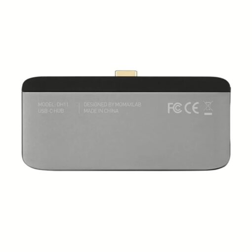 อุปกรณ์เชื่อมต่อ Momax รุ่น One Link 4 in 1 USB C PD Hub - สีเทาสเปซเกรย์ - Image 2