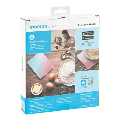 เครื่องชั่งน้ำหนักอาหาร Momax รุ่น Diet Tracker IoT - สี Dreamy - Image 8
