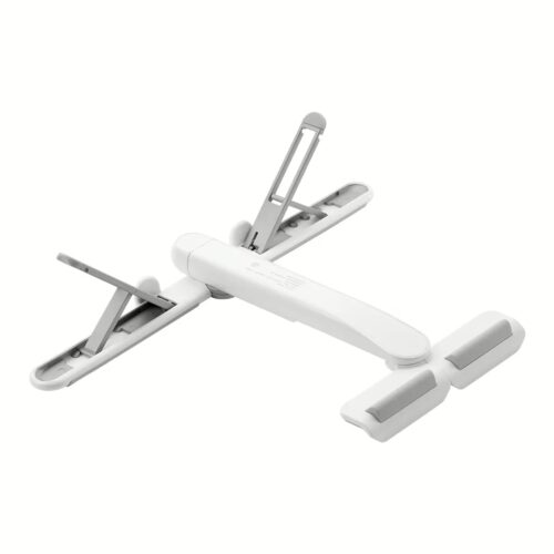 ขาตั้งโน้ตบุ๊ค Momax รุ่น Fold Stand Tabletop Stand - สีขาว - Image 3