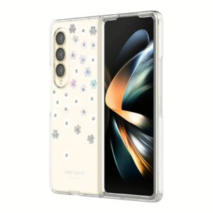 Kate Spade New York รุ่น Protective Hardshell Case - เคส Galaxy Z Fold 4 - ลาย Scattered Flowers