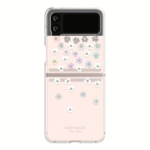 Kate Spade New York รุ่น Protective Hardshell Case - เคส Galaxy Z Flip 4 - Scattered Flowers