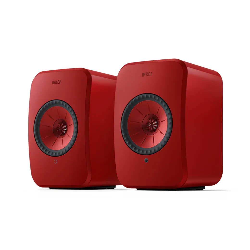 ลำโพง KEF รุ่น LSX II - สี Lava Red